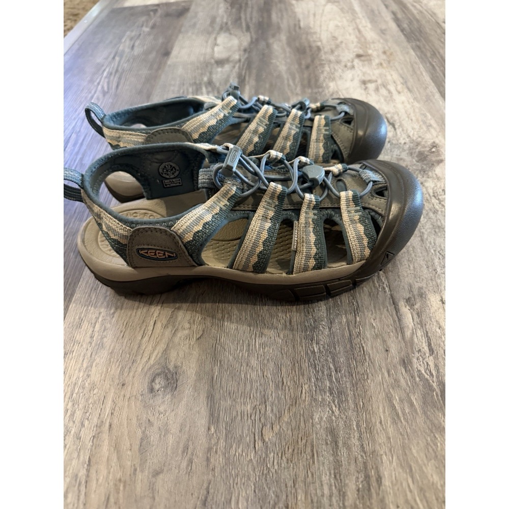 Keen Newport H2 Womens Waterproof Hiking Sandals Blue Gray Trail Shoes Size 8.5 - Picture 6 of 6